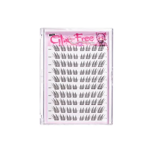 BQI Клей Бесплатно Искусственные ресницы Fox Series Верхние ресницы Мягкие Сегментированные Естественный Увеличивающий Стиль