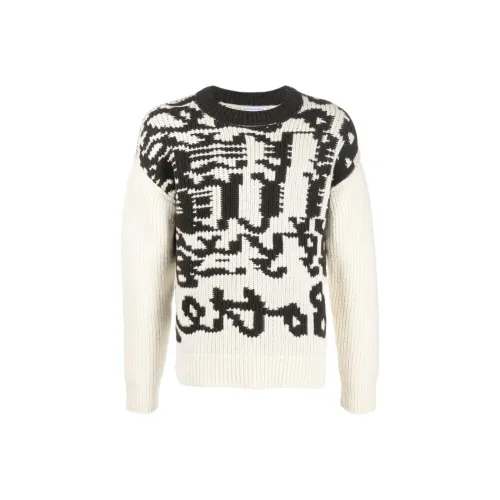 Bottega Veneta Экрю Мужские Свитера