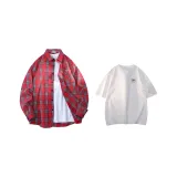 Красная+Белая футболка