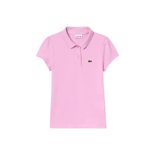 LACOSTE Розовое Детское Поло