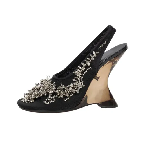 DRIES VAN NOTEN Высокие каблуки Черные Женские