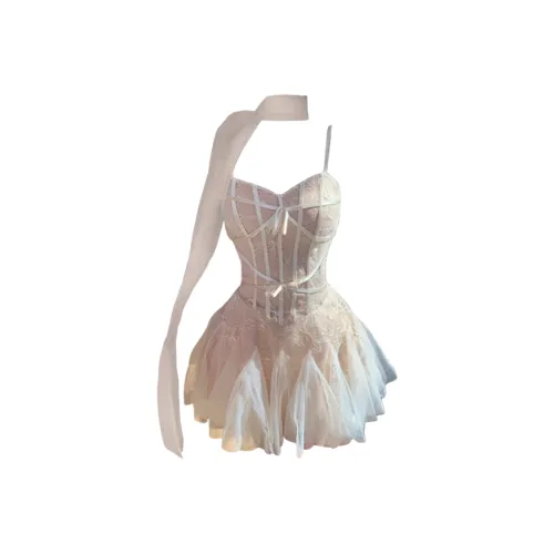 GEZITAI Абрикос Женские Слиплатья