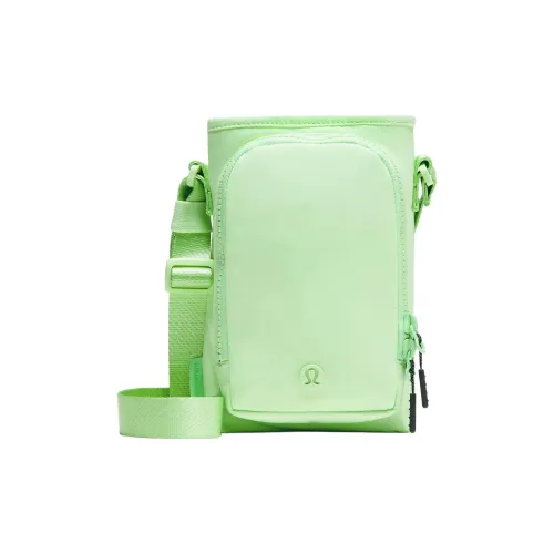 lululemon Нейлоновая сумка через плечо унисекс бирюзового цвета