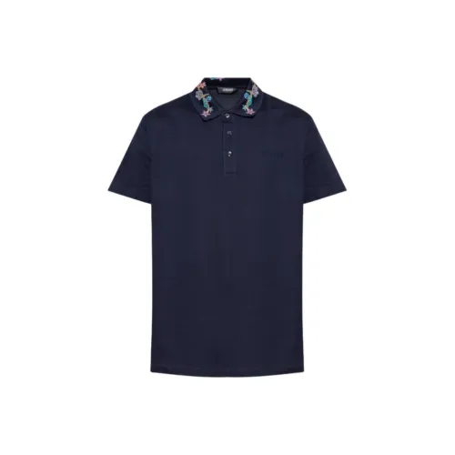 VERSACE Поло Мужское Морской Синий