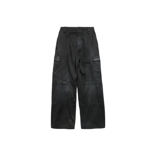 Balenciaga Карго Брюки Свободного Кроя Мужские Черные