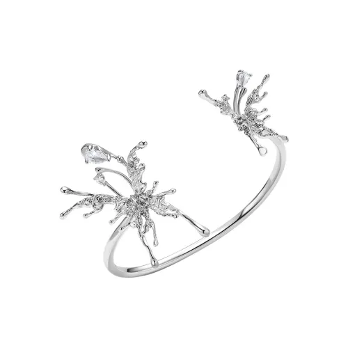 BOONEE Белое золото с покрытием медные браслеты женские