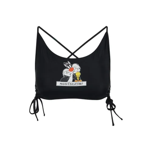 Цвет айсберга Черный Женские бикини