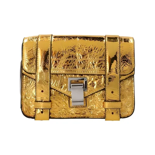 PROENZA SCHOULER Кожа Сумка через плечо Мини Женская Золотая