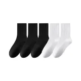 5 Черных носков Crew * Устойчивые к запахам * Дышащие