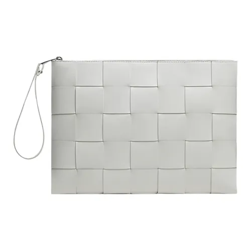 Bottega Veneta POUCH Cloud Сумка Клатч из коровьей кожи Мужской Белый