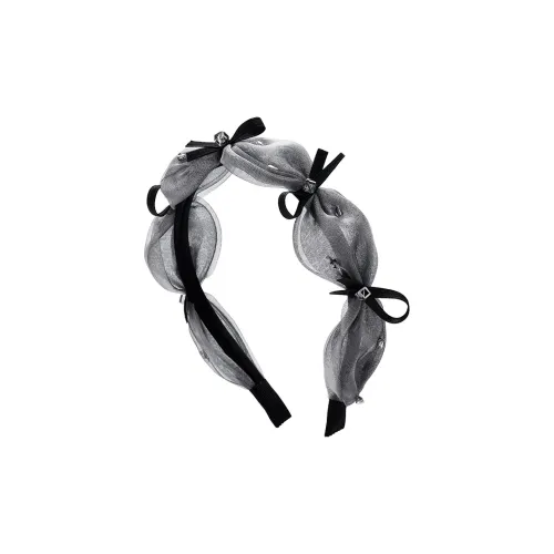 ROYALSASA Шелковый шифон Ободки для волос Женские