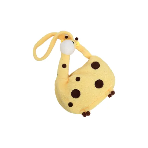 Gerlanx Плюшевая сумка через плечо женская желтая