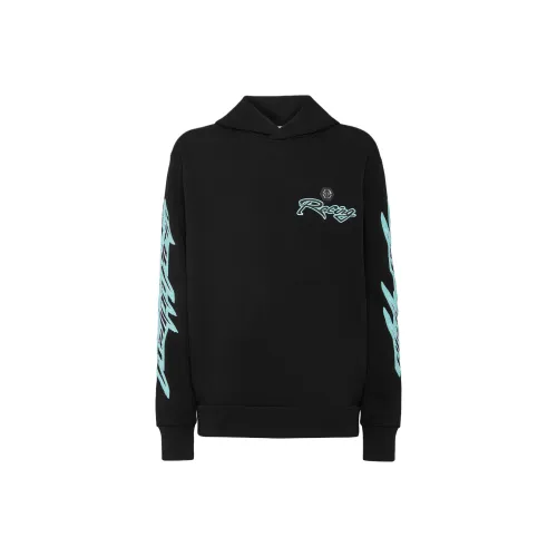 PHILIPP PLEIN Мужские черные свитшоты