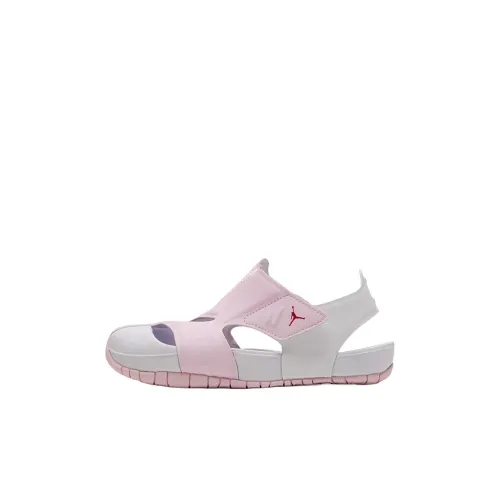 Джордан FLARE Детские сандалии Low Top Розовый цвет пены Kids