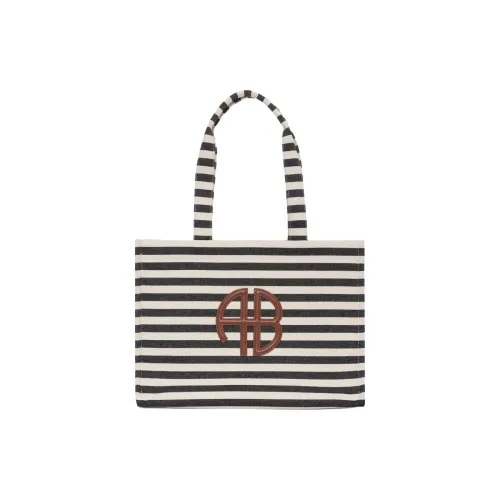 Anine Bing Хлопок Тоут Сумка Сумка для покупок Сумка Женская Черная