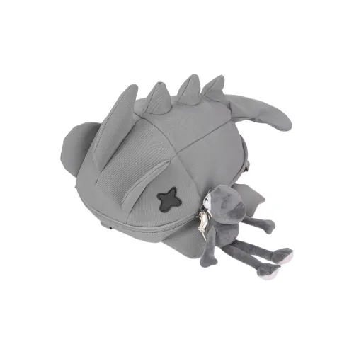 Single Warehouse Нейлон Рюкзак Унисекс Белый Серый Черный