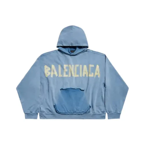 Balenciaga Свитшот Мужской Синий