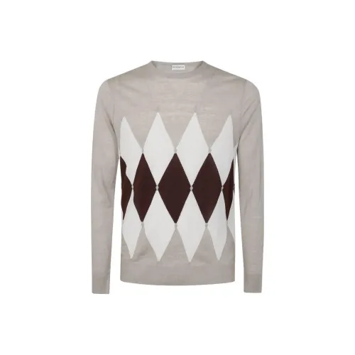 BALLANTYNE Свитер Мужской Светло-Серый