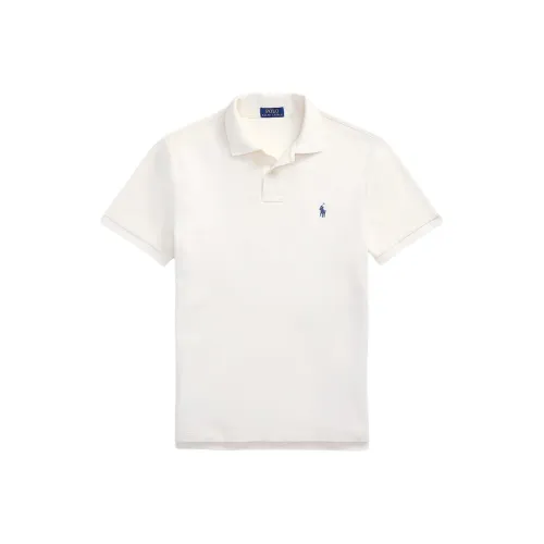 Polo Ralph Lauren SS25 Поло Мужское Светло-Кремовый