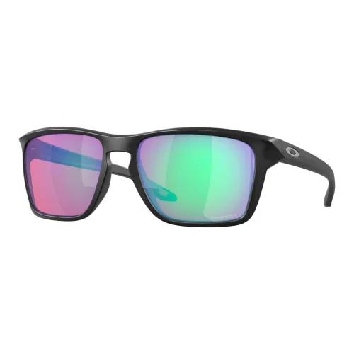 Oakley Пластик Нерегулярная форма Солнцезащитные очки Унисекс Черный