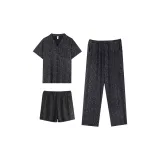 63839+64228 Элегантный черный набор из трех предметов