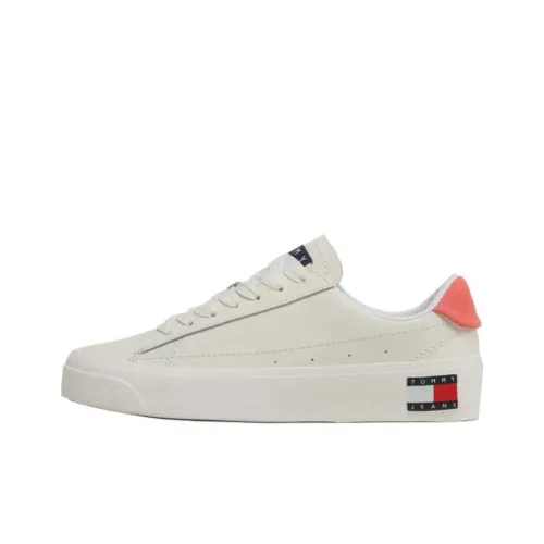 Tommy Hilfiger Скейтборд Кроссовки Низкие Слоновая Кость Женские