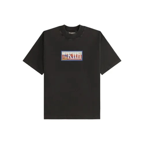 KITH SS25 Рукав с оборванным плечом T-рубашка Женская Черная