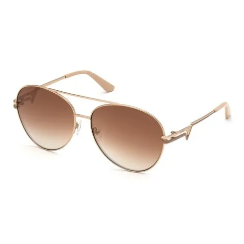 GUESS Металл Aviator Солнцезащитные очки Унисекс Розовое золото