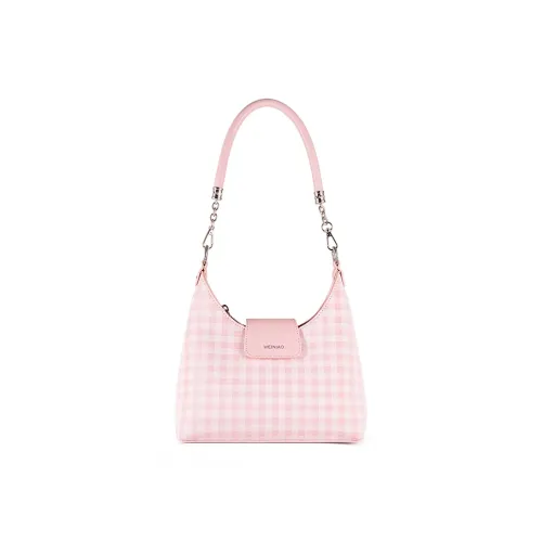 Vigno Сумка через плечо из синтетической кожи женская розовая