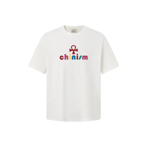 CHINISM Натуральный белый Унисекс Футболка