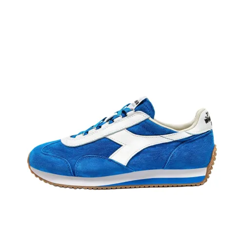 DIADORA Equipe Slip-Resistant Abrasion-Resistant Low-Top Беговые кроссовки Унисекс Blue