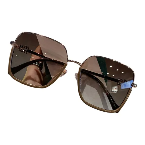 PRETTYALLUSION ПК Металл Квадратные Солнцезащитные очки Женские