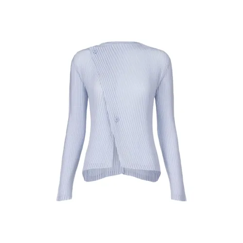 ISSEY MIYAKE Рубашка Женская Черная Nigella Синяя