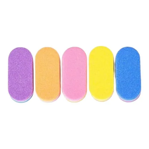 Future Maple Мини Радужный Высокая Эластичность Губка Щетка для Ногтей Инструменты