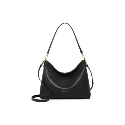 PIERRE CARDIN Сумка из крупнозернистой текстуры коровьей кожи сумка через плечо сумка-тоут плечевая сумка женская черная бежевая