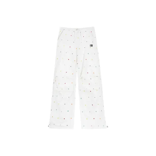 FDR Белые Унисекс Повседневные Брюки