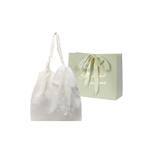 JIANGLIDA Оксфорд Сумка через плечо Женская Экрю Зеленая