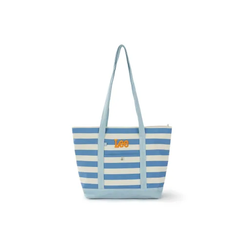 Lee Ткань Тоут Сумка Сумка через плечо Обычная Женская Сине-белые полоски