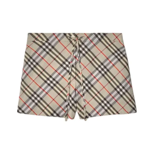 Burberry SS25 Повседневные шорты Женские Цветочные Цвет