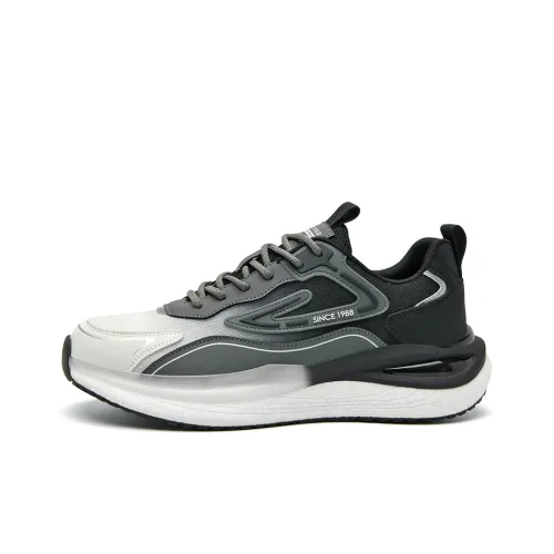 AOKANG Амортизация устойчивость к истиранию легкий увеличенная высота матовый низ топ беговые кроссовки мужской