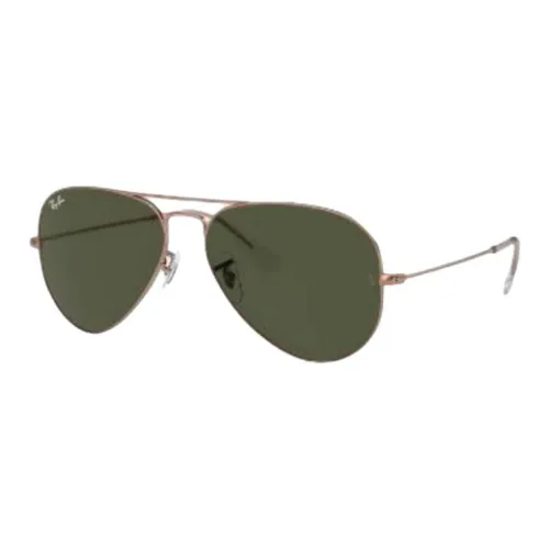 RayBan Металл Aviator Солнцезащитные очки Мужские Розовое золото