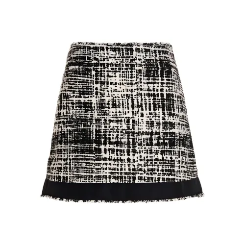 PRADA Черные Женские Повседневные Короткие Юбки