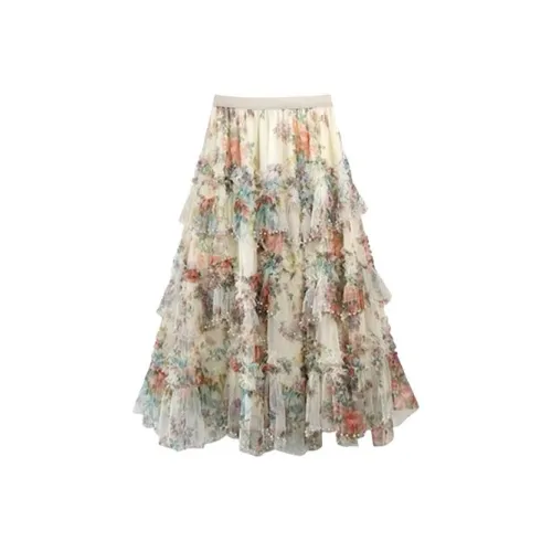 HUINIAN Повседневная длинная юбка женская