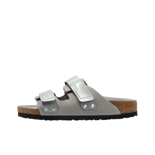 Birkenstock Uji EVA Slip-on устойчивые слипоны унисекс лайм серый стандартный свободный крой
