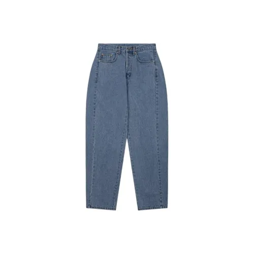 GRVRGROVE Темно-синие джинсы для женщин