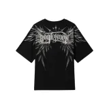 Чёрный с серебряным принтом.