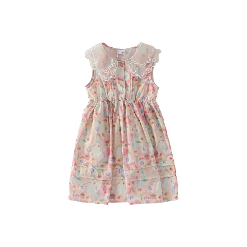 Mami Macca Платье SS25 Многоцветное Детское 3-7 лет