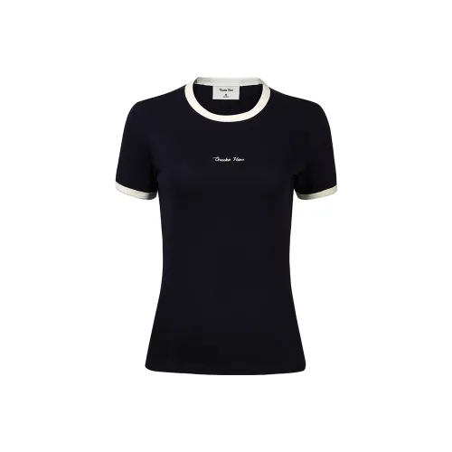 Guuka Hero T-Shirt Женская Темно-Синяя