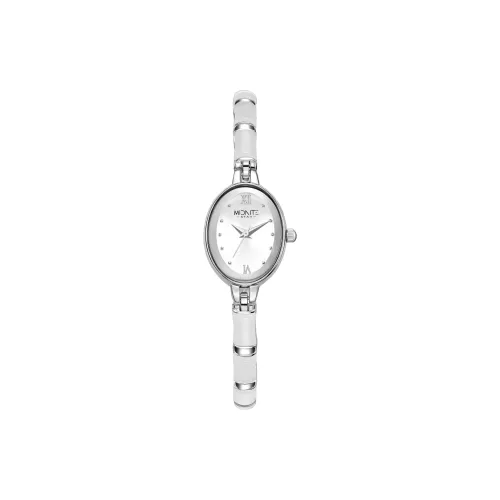 Midnite Star Кварцевый механизм сплав ремешок женские часы серебристый циферблат