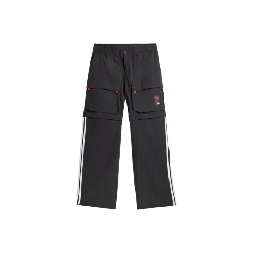 Adidas Originals x 100 Thieves SS25 Повседневные брюки Мужской Черный